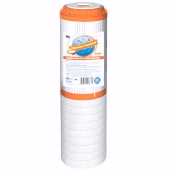 10” Προφίλτρο 2 σε 1 (GAC & sediment 5 mic) της AQUAFILTER