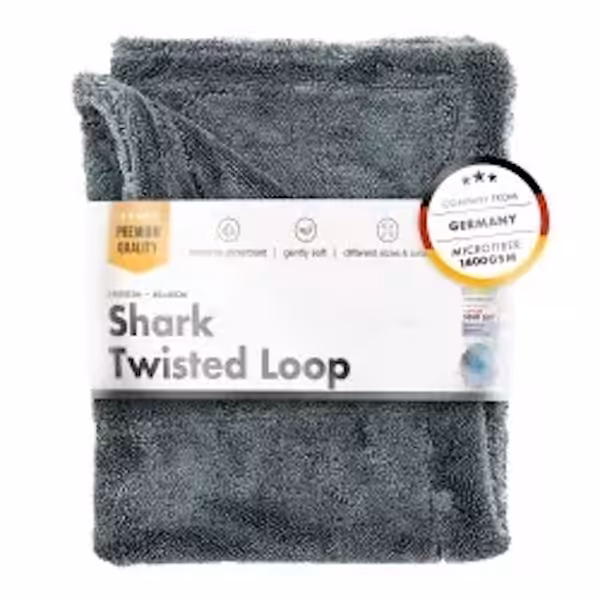 Πετσέτα στεγνώματος 1400gsm 60×40 Chemicalworkz Gray Shark Twisted Loop Towel